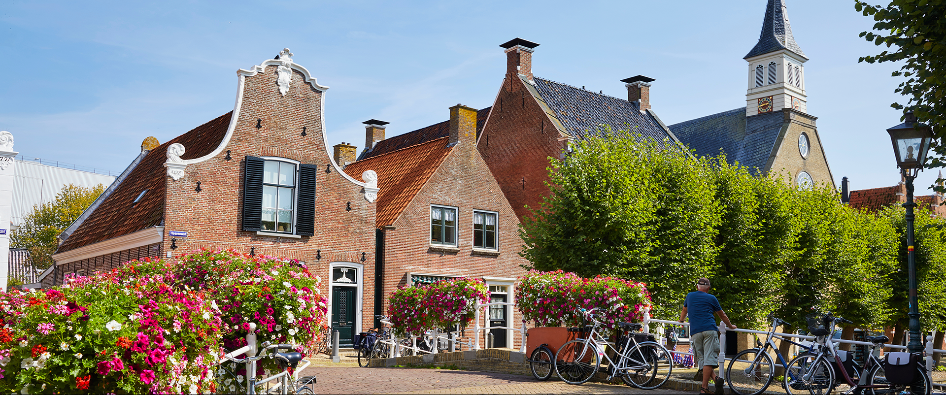 Langweerder windmill in Friesland The Netherlands
